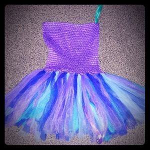Girls one-piece tutu size 2T to 5/6T New homemade